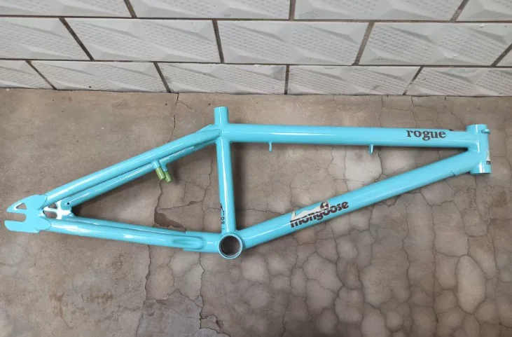 하이엔드 오리지널 미드 스쿨 몽구스 블루 BMX 자전거 프레임, 4130 CR- MO 스틸, 20 인치, 1 개